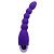 Фиолетовый анальный вибростимулятор Lovers Beads - 19 см. от Howells