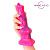 Розовый фантазийный фаллоимитатор - 19 см. от Bior toys
