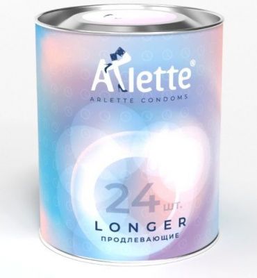 Презервативы Arlette Longer с продлевающим эффектом - 24 шт. от Arlette