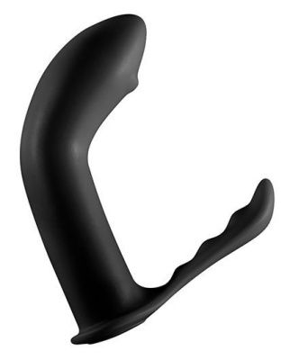 Чёрный стимулятор простаты PROSTATE PLUG - 12,5 см. от Dream Toys