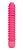 Розовый вибратор со спиралевидным рельефом Sorority Screw - 12,75 см. от California Exotic Novelties