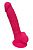 Розовый фаллоимитатор Dildo With Balls 7Inch - 17,7 см. от Dream Toys