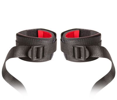 Манжеты на запястья с ремнями для крепления Buckled Hand Restraints от Blush Novelties