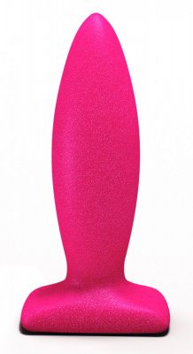 Розовый анальный стимулятор Streamline Plug - 10 см. от Lola toys