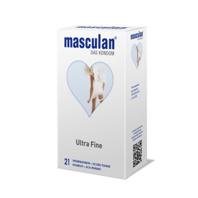 Особо тонкие презервативы Masculan Ultra Fine - 21 шт. от Masculan