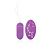 Фиолетовое виброяйцо Sexy Friend с 10 режимами вибрации от Bior toys