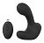 Черная анальная вибропробка с функцией расширения RC Butt Plug with 3 functions от Orion