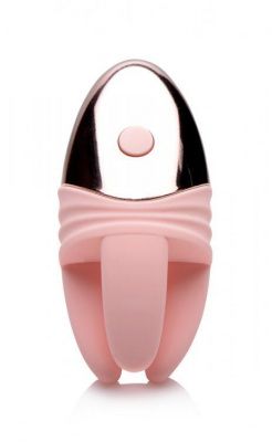 Розовый клиторальный массажер с щупальцами Vibrating Clit Teaser от XR Brands