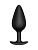 Черная анальная пробка Butt plug №04 - 10 см. от Erozon