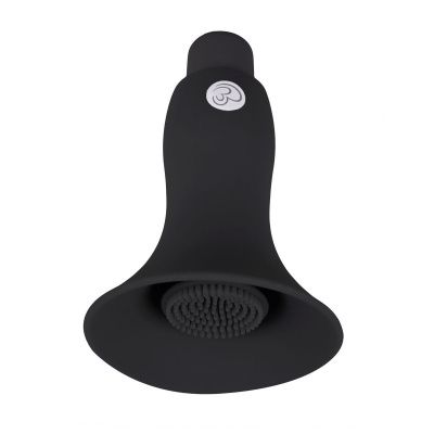 Черный вибростимулятор для сосков Easytoys Nipple Bell от EDC Wholesale