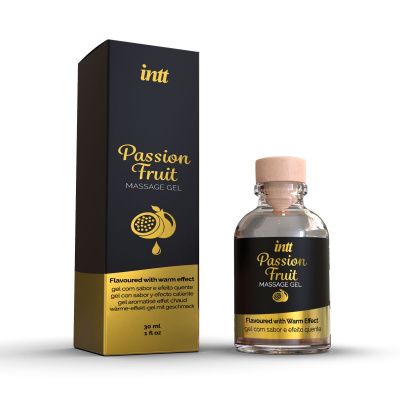 Массажный гель с ароматом маракуйи Passion Fruit - 30 мл. от INTT