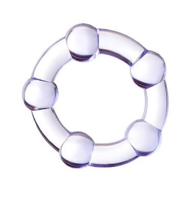 Фиолетовое эрекционное кольцо A-Toys от A-toys