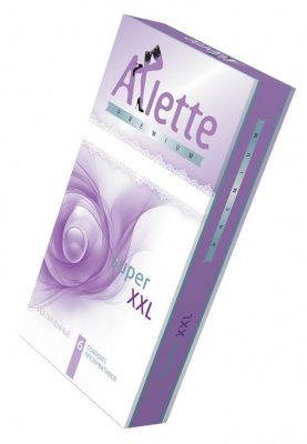 Увеличенные презервативы Arlette Premium Super XXL - 6 шт. от Arlette
