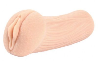 Реалистичный мастурбатор-вагина телесного цвета Elegance с двойным слоем материала от KOKOS
