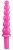 Розовый жезл  Ожерелье  с рукоятью - 35,5 см. от Сумерки богов