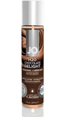 Ароматизированный лубрикант JO Flavored Chocolate Delight - 30 мл. от System JO