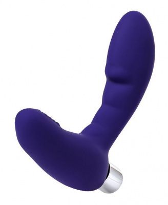 Фиолетовый вибростимулятор простаты Bruman - 12 см. от ToyFa