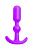 Фиолетовая силиконовая анальная пробка Anal Anchor - 10,2 см. от Pipedream