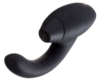 Чёрный стимулятор 2-в-1 для женщин Womanizer InsideOut от Womanizer