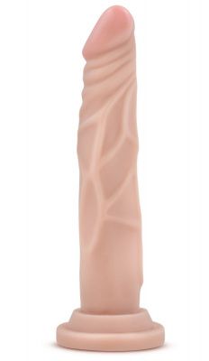 Телесный фаллоимитатор без мошонки с присоской Dr. Skin Realistic Cock Basic 7.5 - 19 см. от Blush Novelties