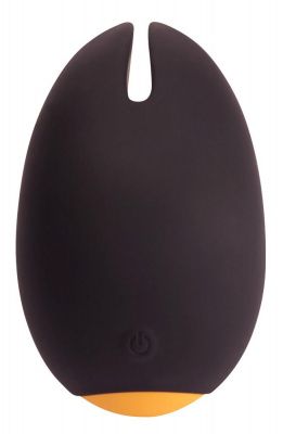 Чёрный клиторальный вибростимулятор Turbo Clit Stim от Pornhub