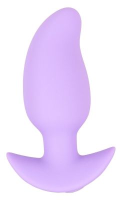 Сиреневая анальная пробка с вибрацией Cuties Vibrating Mini Butt Plug - 8 см. от Orion