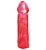 Розовая реалистичная насадка для трусиков с плугом - 19,5 см. от Сумерки богов