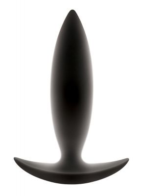 Чёрная анальная пробка для ношения Renegade Spades - 10,1 см. от NS Novelties
