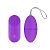 Фиолетовое виброяйцо Vibrating Egg с пультом ДУ от EDC