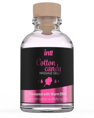 Массажный гель с согревающим эффектом Cotton Candy - 30 мл. от INTT