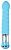 Голубой спиралевидный вибратор - 21 см. от Сумерки богов