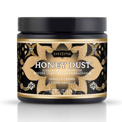 Пудра для тела Honey Dust Body Powder с ароматом ванили - 170 гр. от Kama Sutra