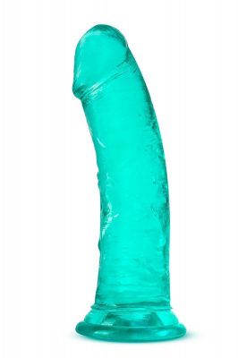 Бирюзовый фаллоимитатор-реалистик Roar n Ride - 20,3 см. от Blush Novelties