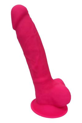 Розовый фаллоимитатор Dildo With Balls 7Inch - 17,7 см. от Dream Toys