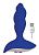Синий спиралевидный вибромассажер - 8,5 см. от Bior toys
