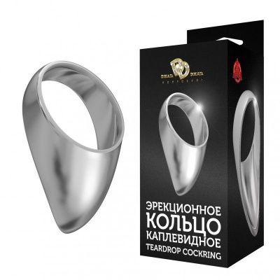 Большое каплевидное эрекционное кольцо TEARDROP COCKRING  от Сумерки богов