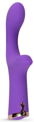 Фиолетовый вибратор The Baroness G-spot Vibrator - 19,5 см. от EDC