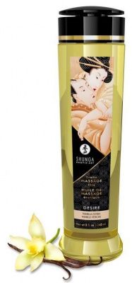 Массажное масло с ароматом ванили Desire - 240 мл.  от Shunga