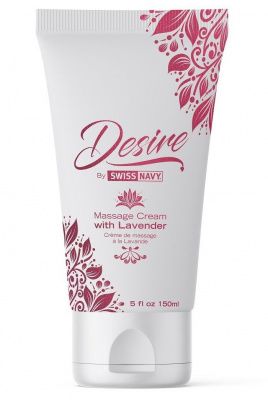 Массажный крем с ароматом лаванды Desire Massage Cream with Lavender - 150 мл. от Swiss navy