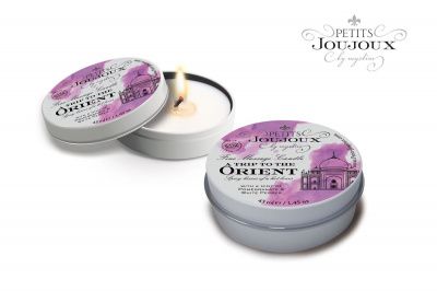 Массажная свеча Petits Joujoux Orient с ароматом граната и белого перца - 33 гр. от MyStim