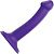 Фиолетовый фаллоимитатор-насадка Strap-On-Me Dildo Dual Density size S - 17 см. от Strap-on-me