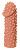 Телесная насадка на фаллос с бугорками KOKOS Extreme Sleeve 10 - 15,8 см. от KOKOS