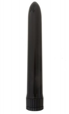 Черный классический вибратор - 18 см. от OYO