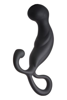 Черный массажер простаты Fantasstic Prostate Stimulator - 13,5 см. от Dream Toys