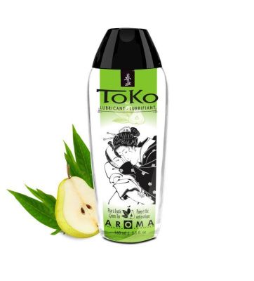 Интимный гель TOKO Pear   Exotic Green Tea с ароматом груши и зеленого чая - 165 мл. от Shunga