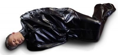 Чёрный мешок без подкладки для фетиш-фантазий от Orion