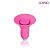 Розовый силиконовый вибромассажер-бутон от Bior toys