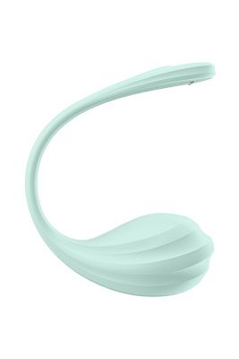 Мятное виброяйцо Smooth Petal от Satisfyer