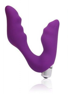 Фиолетовый вибромассажер Сosmo - 12,7 см. от Bior toys