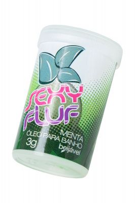 Масло для ванны и массажа SEXY FLUF с мятным ароматом - 2 капсулы (3 гр.) от INTT